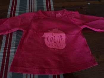 Tee shirt manches longues 3 mois Tape a l'oeil