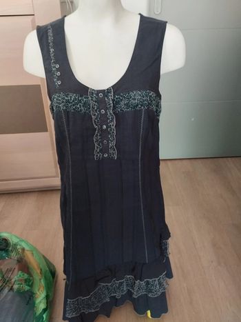 Robe taille 46 couleur jean