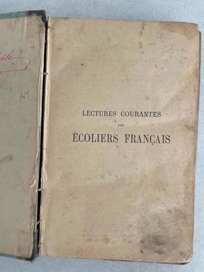 Lecture Courantes des Ecoliers Francais 1886 - photo numéro 2