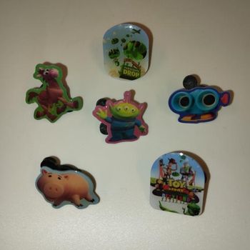 TOY STORY - Lot 6 Pin's Disney Edition Carrefour 2010 - Lot n°10 (OCCASION)