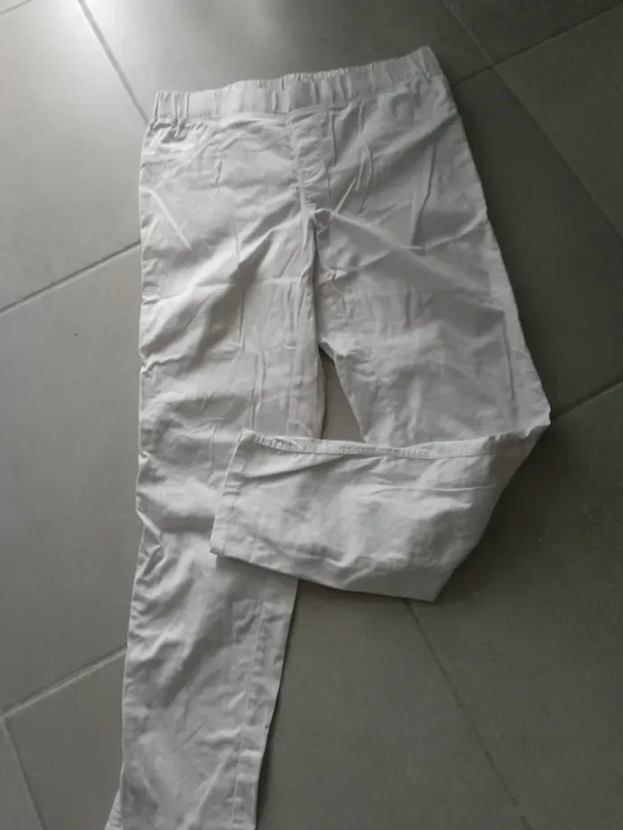 Pantalon blanc taille 40 - photo numéro 2