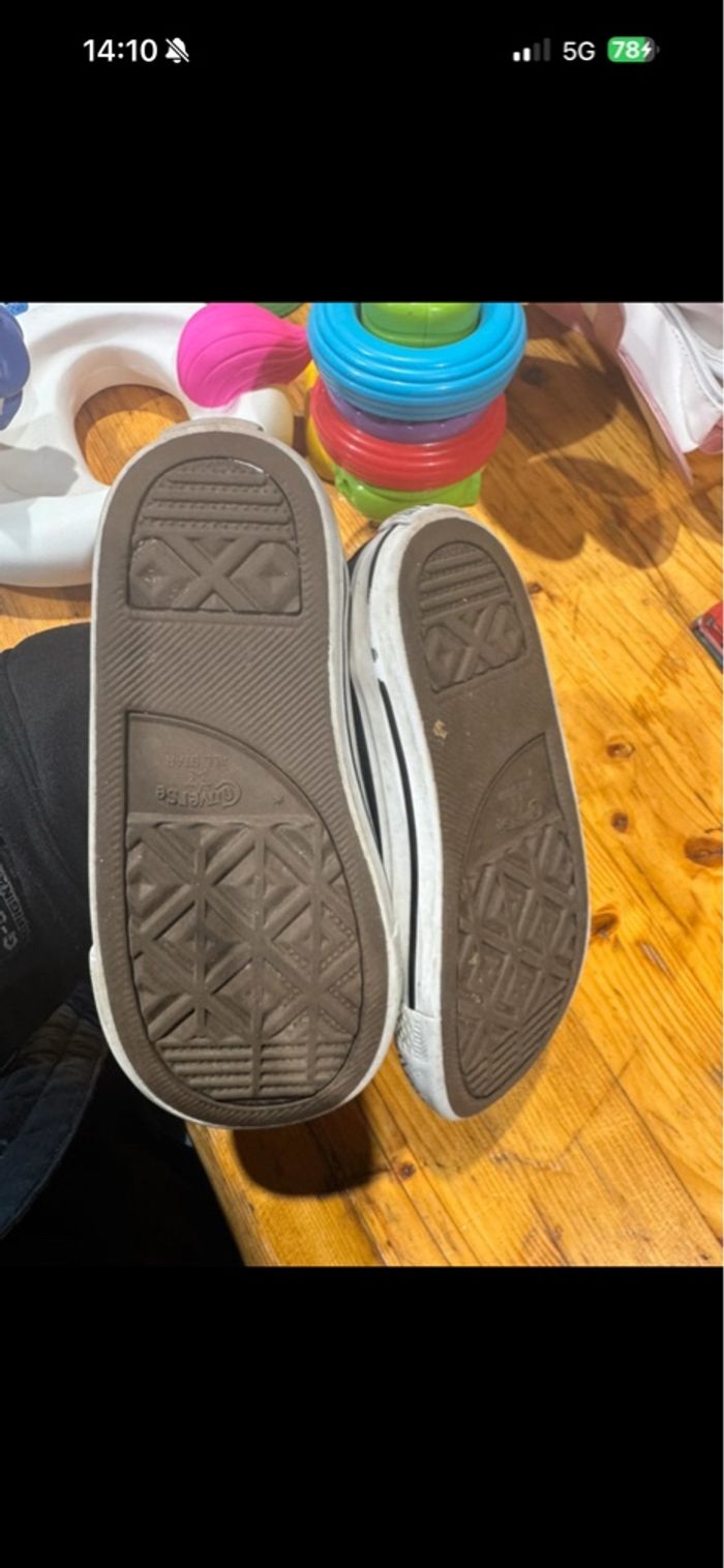 Converse enfant noir - photo numéro 5