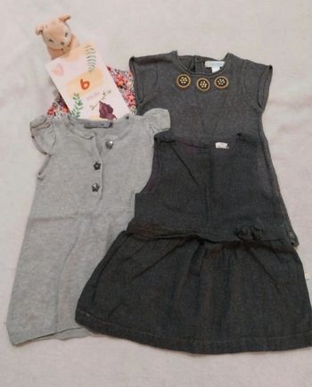 Lot 3 robes 6 mois