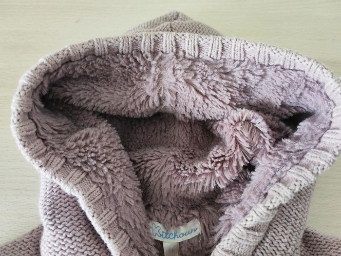 Gilet lilas 6 mois - photo numéro 2