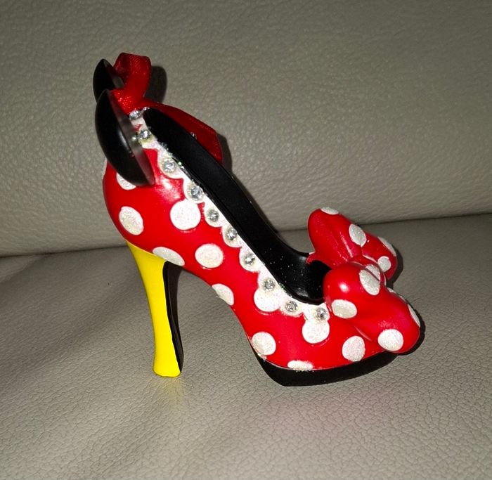 Mini chaussure mini shoes minnie disney ornement - photo numéro 5