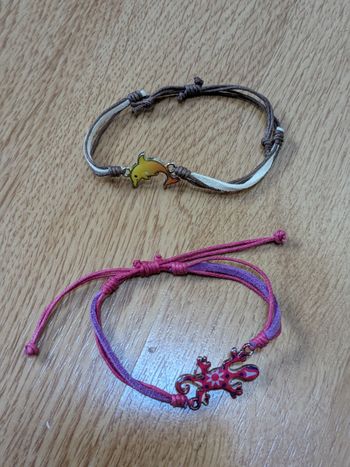 Lot de 2 bracelets enfant