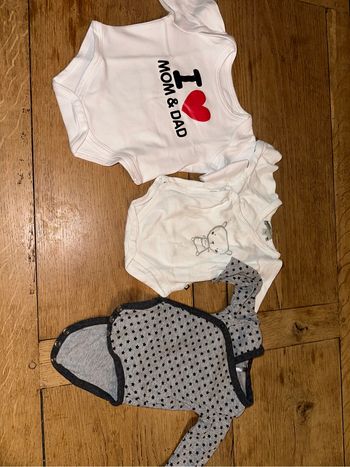 Lot de 3 body