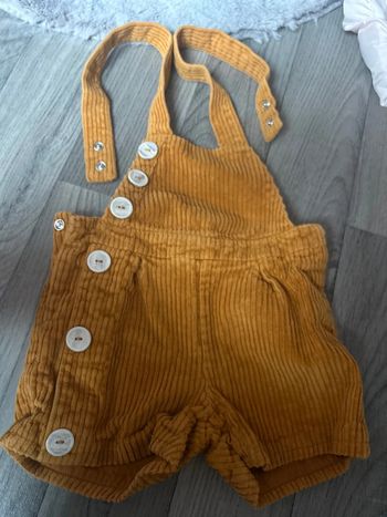 Salopette short 18 mois orchestra
