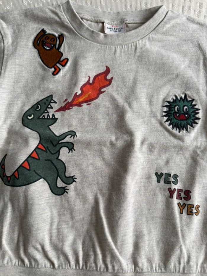 T-shirt manche longue TAO 4 ans - photo numéro 2