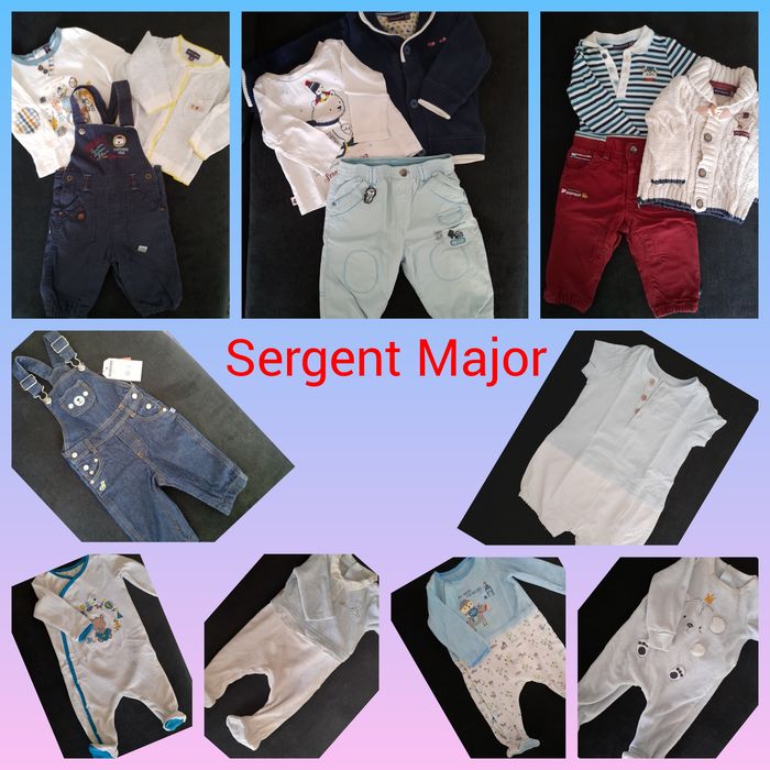 Lot vêtements garçons sergent major