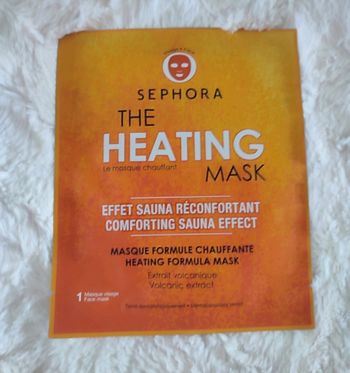 Masque chauffant en tissu Sephora
