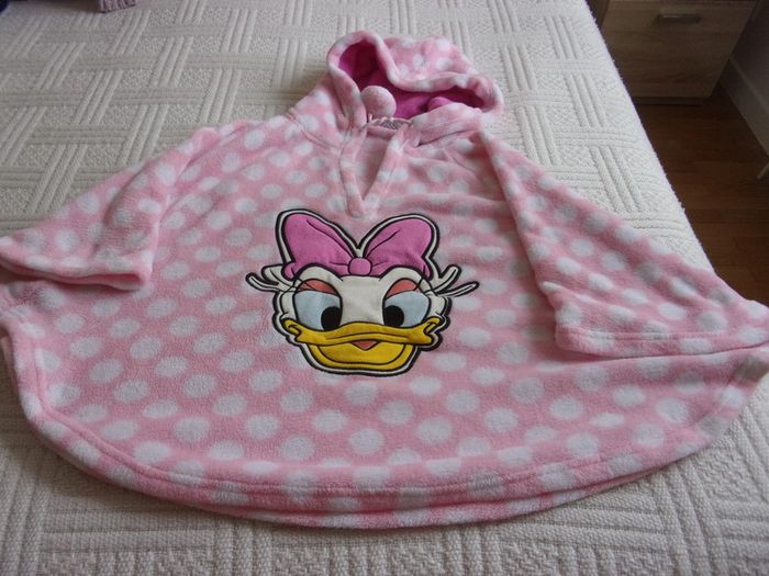 poncho polaire avec capuche Disney taille unique