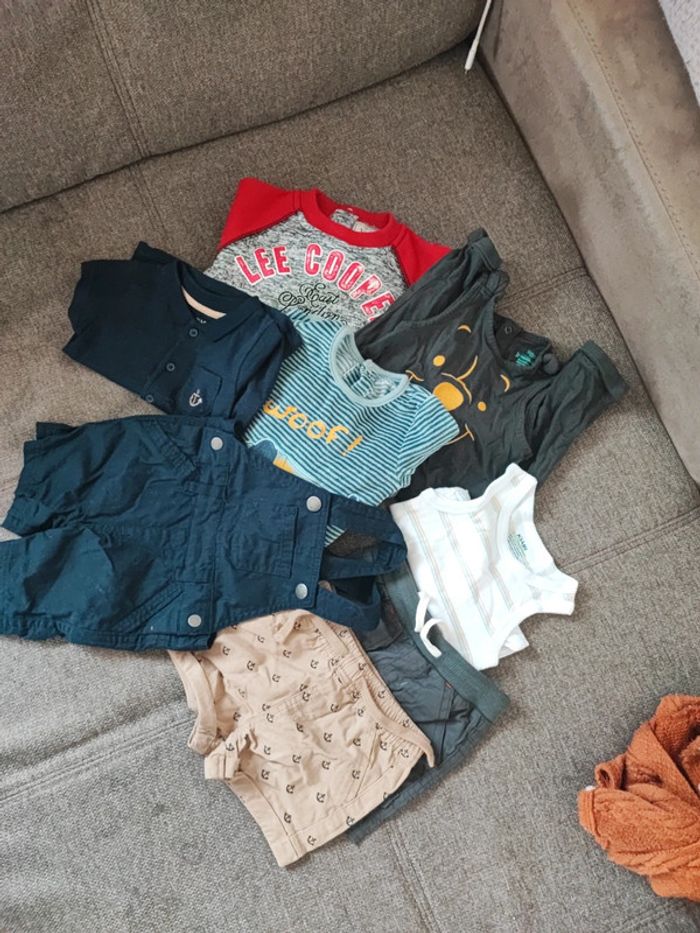 Lot vêtements garçon 6 mois