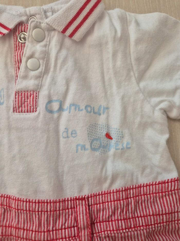 Combishort bébé 1 mois - photo numéro 2