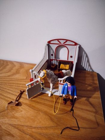 Boxe à cheval Playmobil