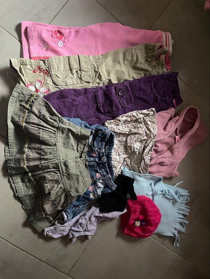 Lot fille 4 ans hiver