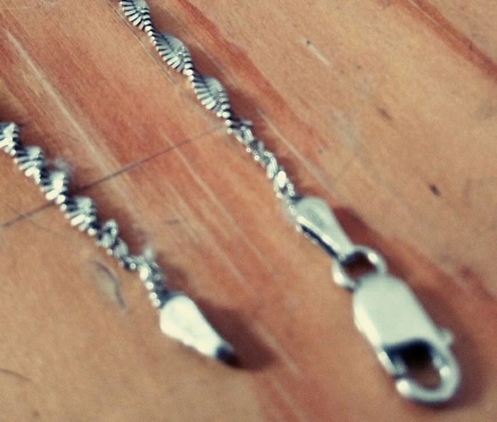 bracelet torsade en argent - photo numéro 3