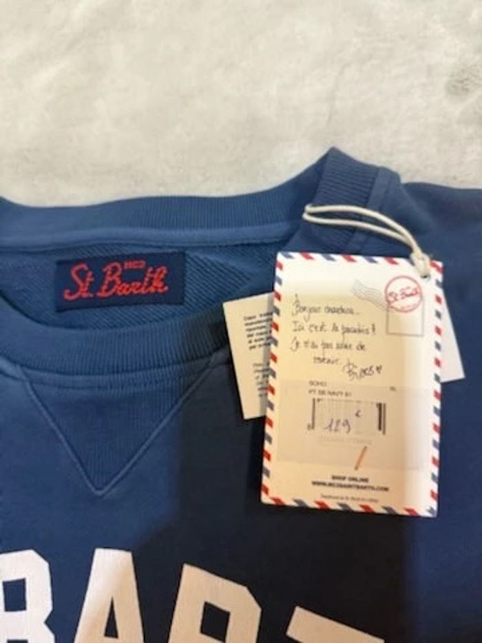 MC2 Saint Barth - Sweat à capuche, Bleu, taille XL - photo numéro 2