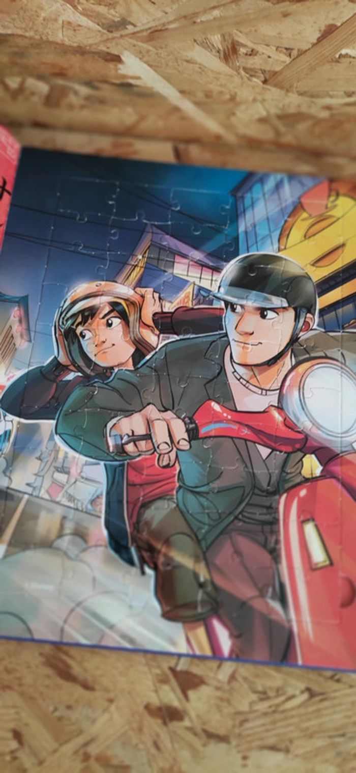 Livre puzzle les nouveaux héros - photo numéro 2