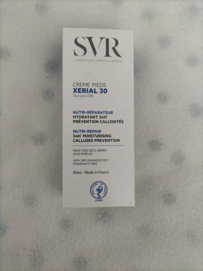 Crème pied xerial 30 SVR