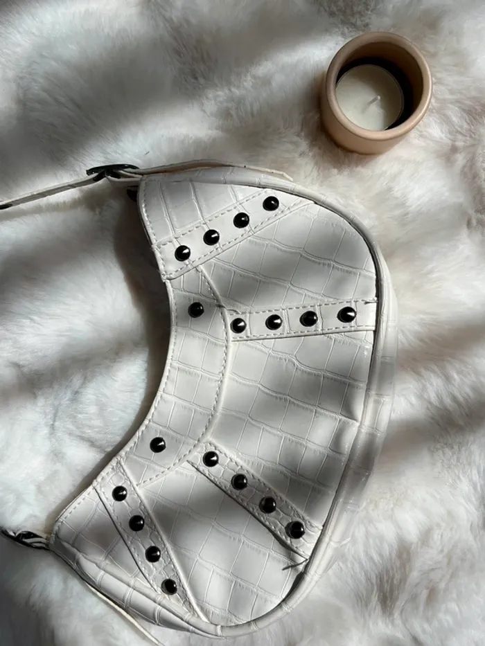 Sac à main blanc - photo numéro 4