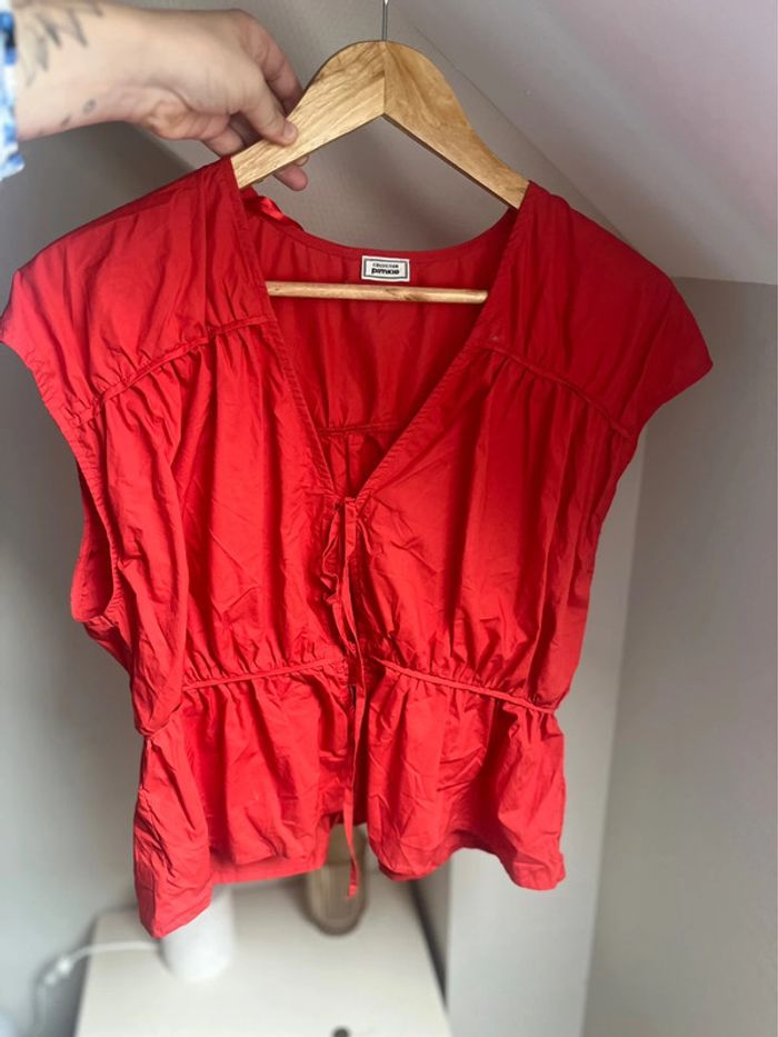Blouse à noeuds