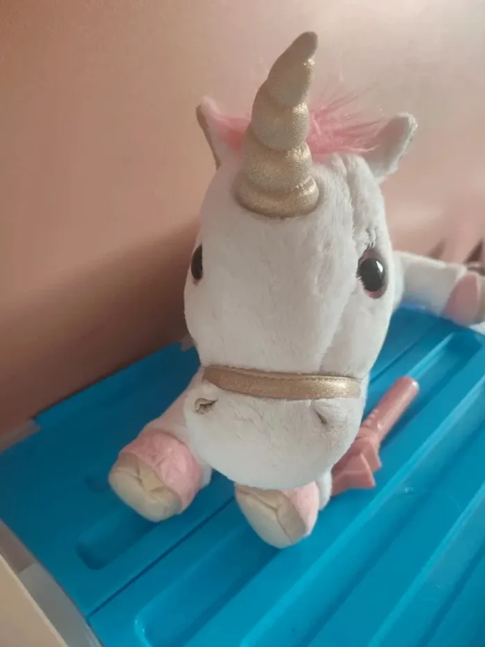 Peluche licorne - photo numéro 2