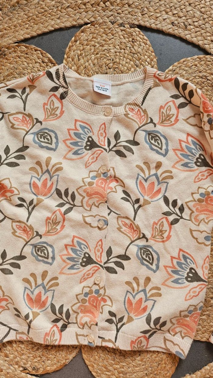 Gilet fleurs 🌸 - photo numéro 2