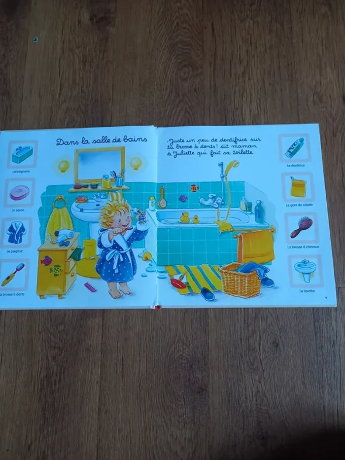 Grand livre l'imagier de Juliette - photo numéro 4