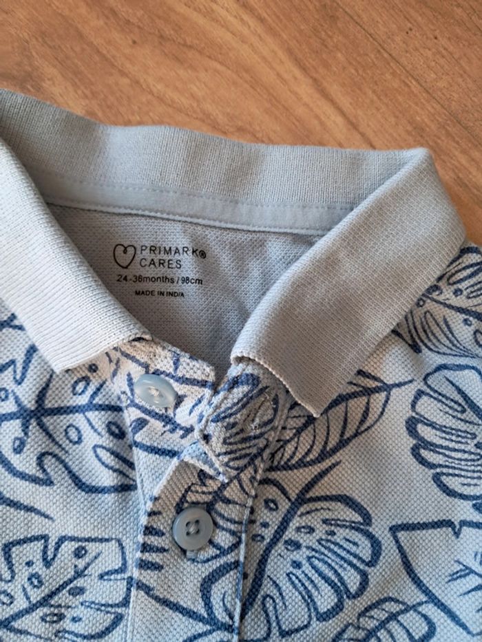 Polo bleu - photo numéro 2