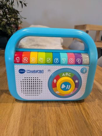 VTech radio music'kids chansons/comptines en français très bon état 