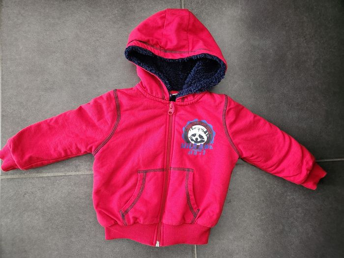 Gilet zippé fourré taille 3 ans