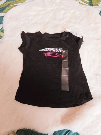 Tee shirt manche courte co-pilote