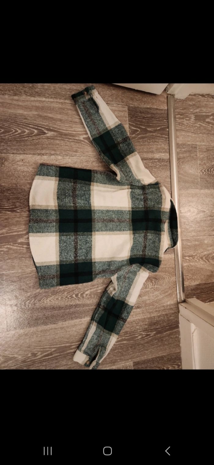 Veste chemise à carreaux - photo numéro 5