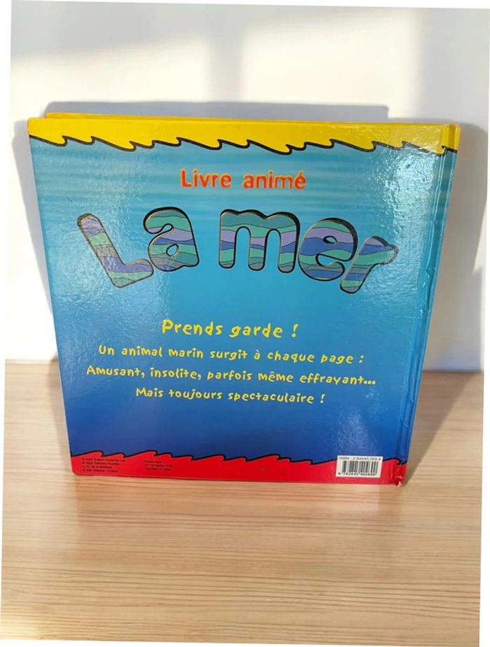 Livre animé pop up la mer édition piccolia - photo numéro 2