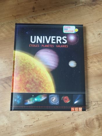 Livre découverte l'Univers