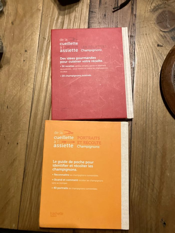 2 Livres champignons - photo numéro 2