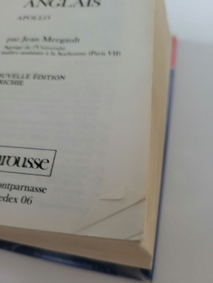 Dictionnaire Larousse Français Anglais - photo numéro 3