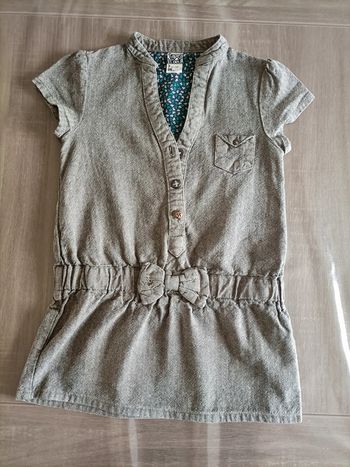 Robe manches courtes chevron Tape à l'oeil 3 ans