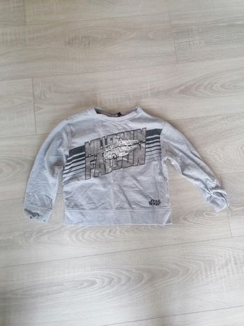 Sweat star wars taille 3-4 ans
