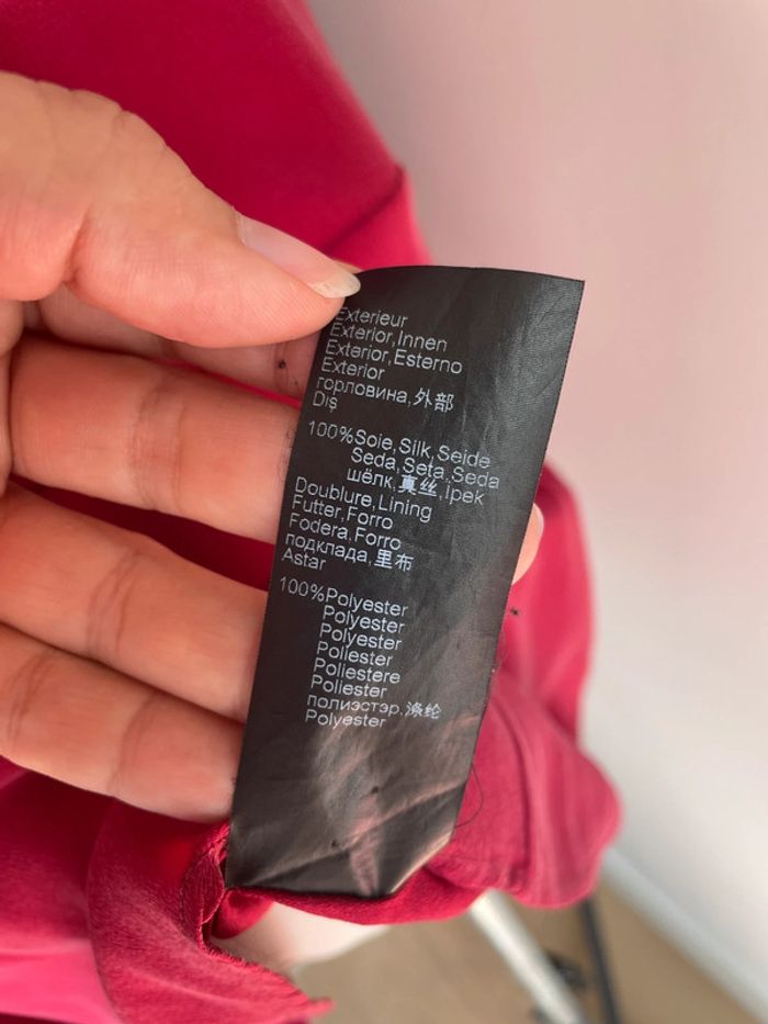 Robe framboise fluide IKKS - photo numéro 10