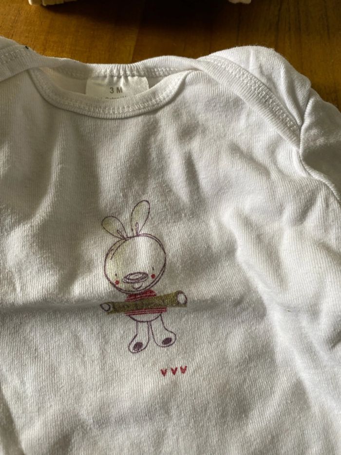 Lot de 4 bodies manche courtes - photo numéro 4