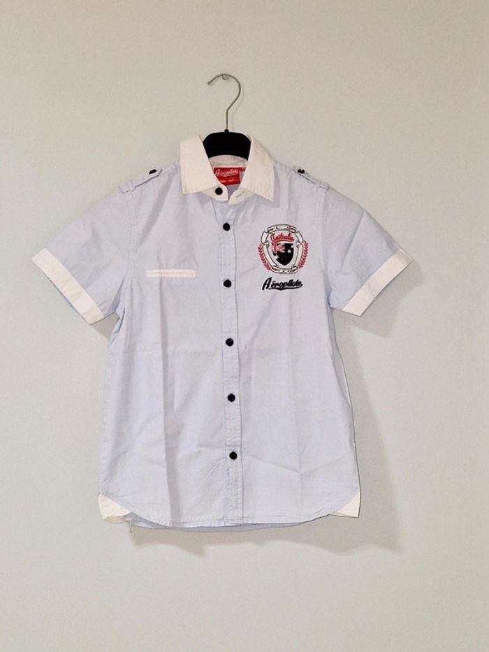 Chemise courte manche - 10 ans - aeropilote