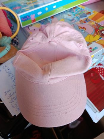 Casquette enfant rose