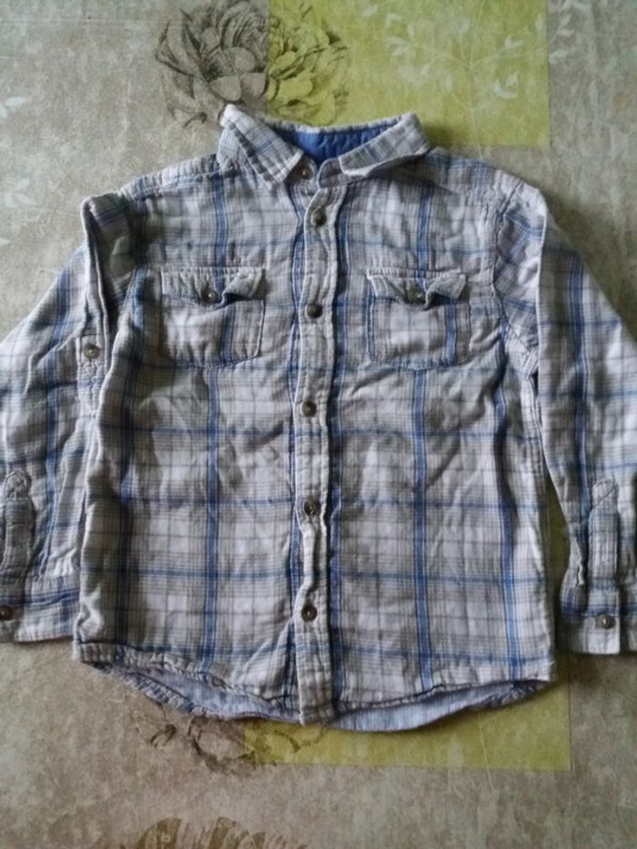 Chemise a carreau Okaïdi