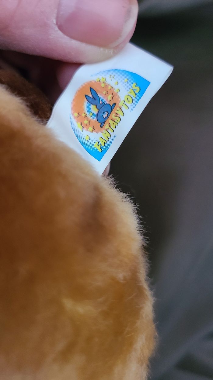 peluche castor marmotte fantasy toys - photo numéro 2