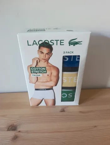 Lot 3 Boxers homme Lacoste