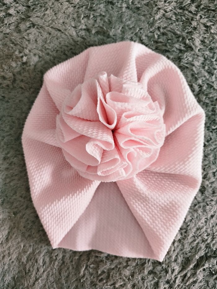 Bonnet fleurs Bébé neuf ni - photo numéro 10