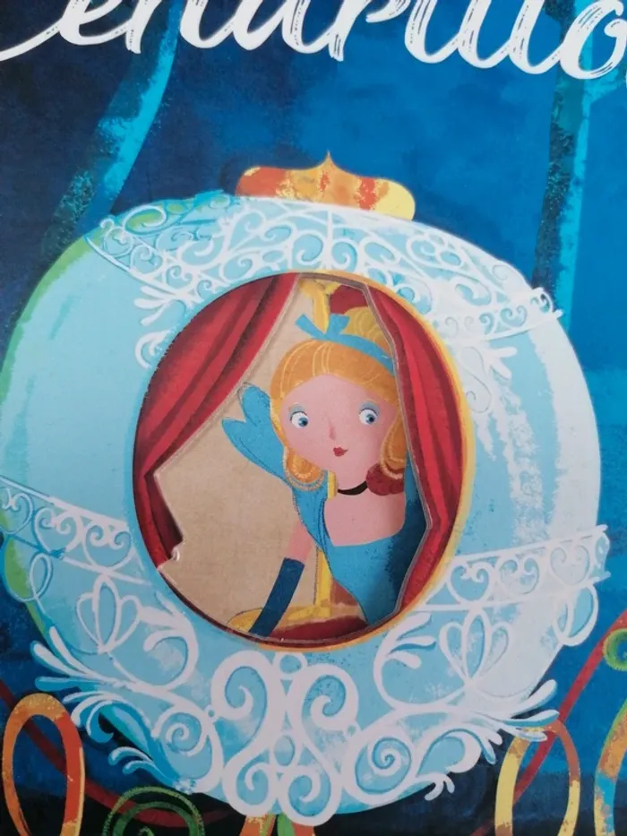 Livre cendrillon très belles illustrations - photo numéro 3