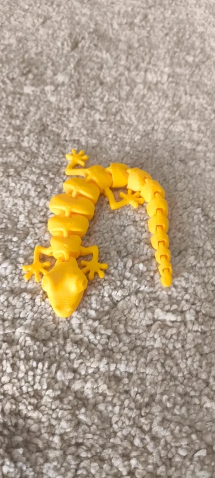 Gecko articulé 18cm